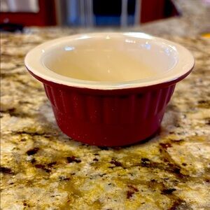 KitchenAid set of 4 Red Ceramic Ramekin